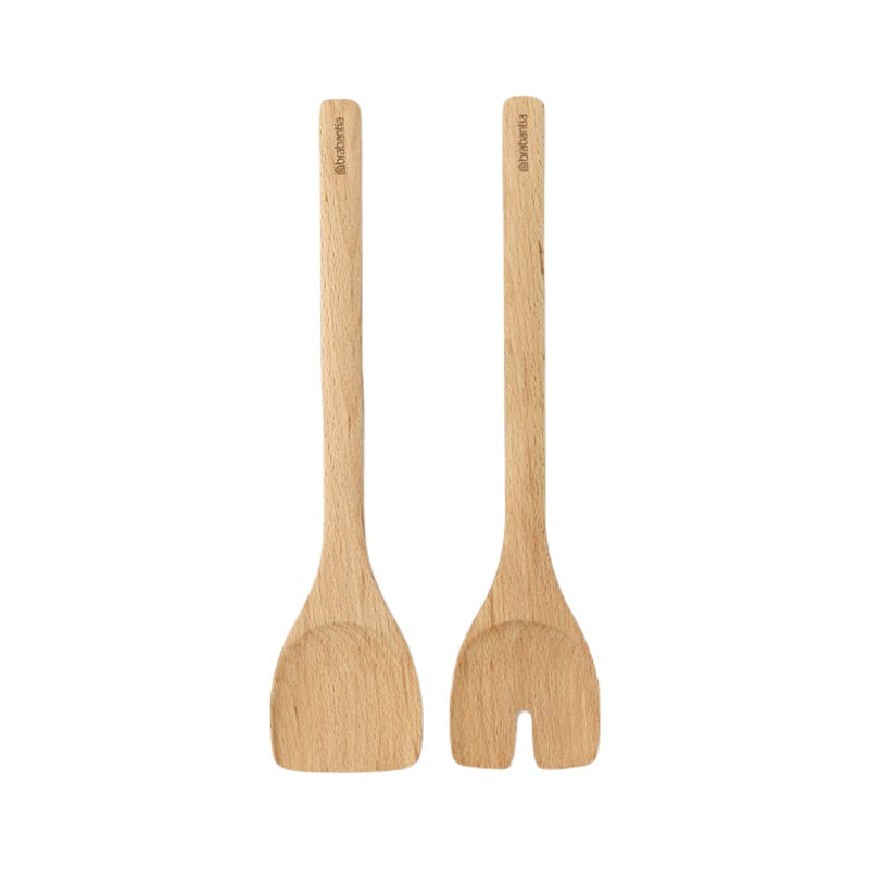 Salad Servers Set 2 Wooden