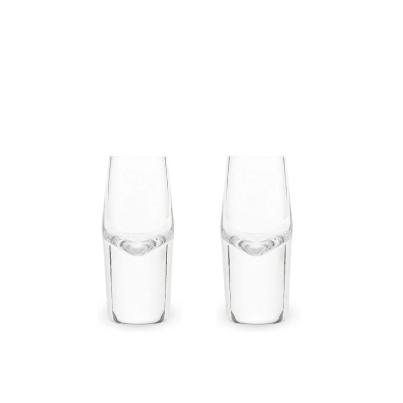 Shot Glass Raye Heavyweight Crystal Set of 2