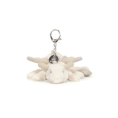 Dragon Bag Charm Snow