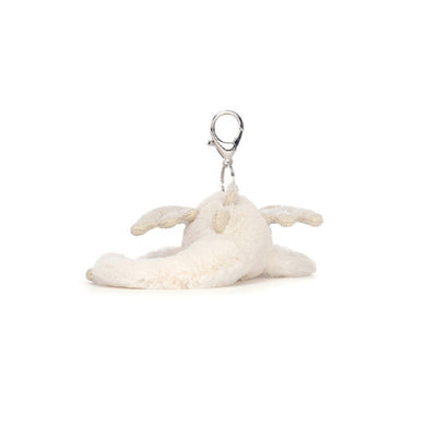 Dragon Bag Charm Snow