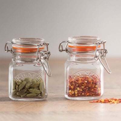 Square Clip Top Jar 70ml