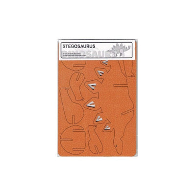 Stegosaurus Flatpack A6 Orange