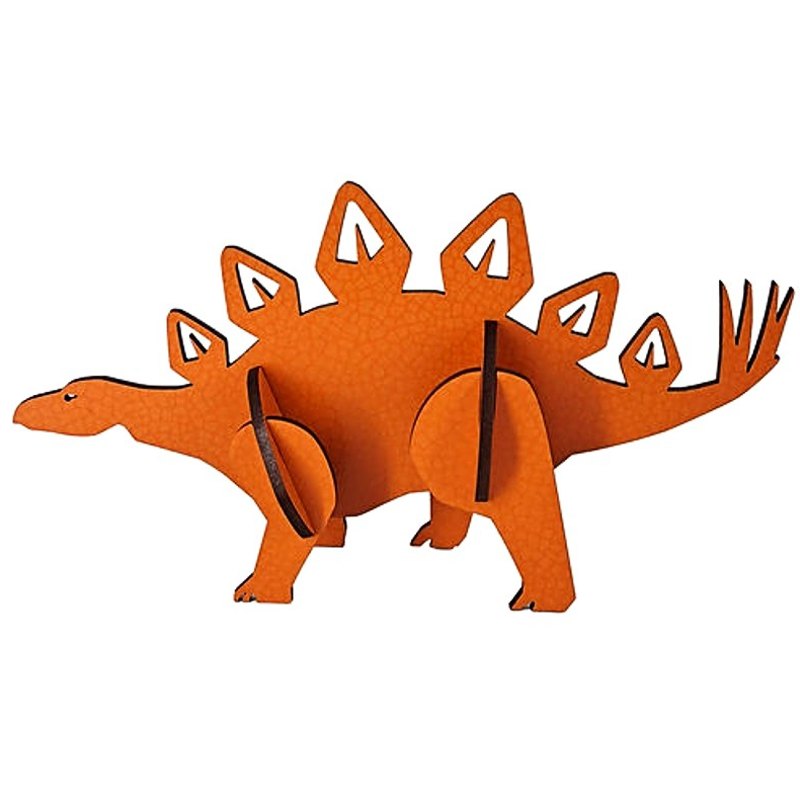 Stegosaurus Flatpack A5 Orange