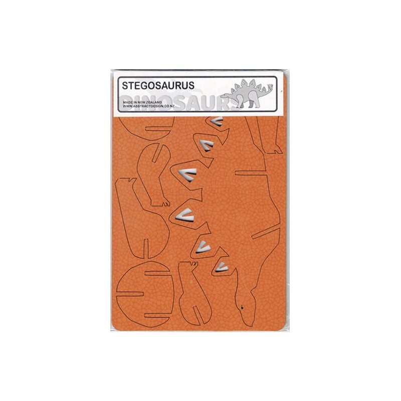 Stegosaurus Flatpack A5 Orange