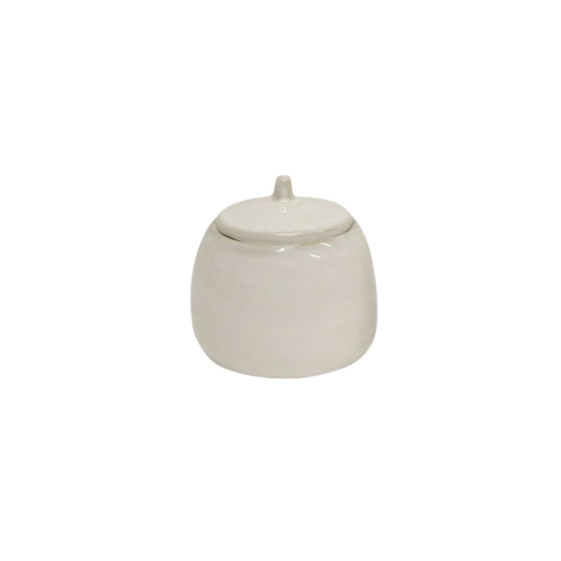 Sugar Pot Franco Rustic White