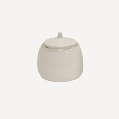 Sugar Pot Franco Rustic White