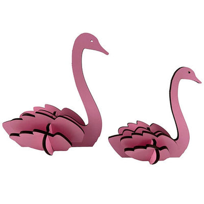 Swan Flatpack A5 Pink
