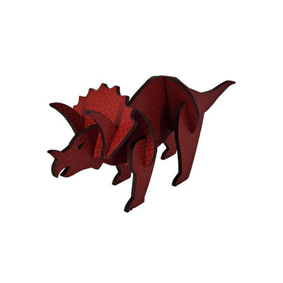 Triceratops Flatpack A6 Red