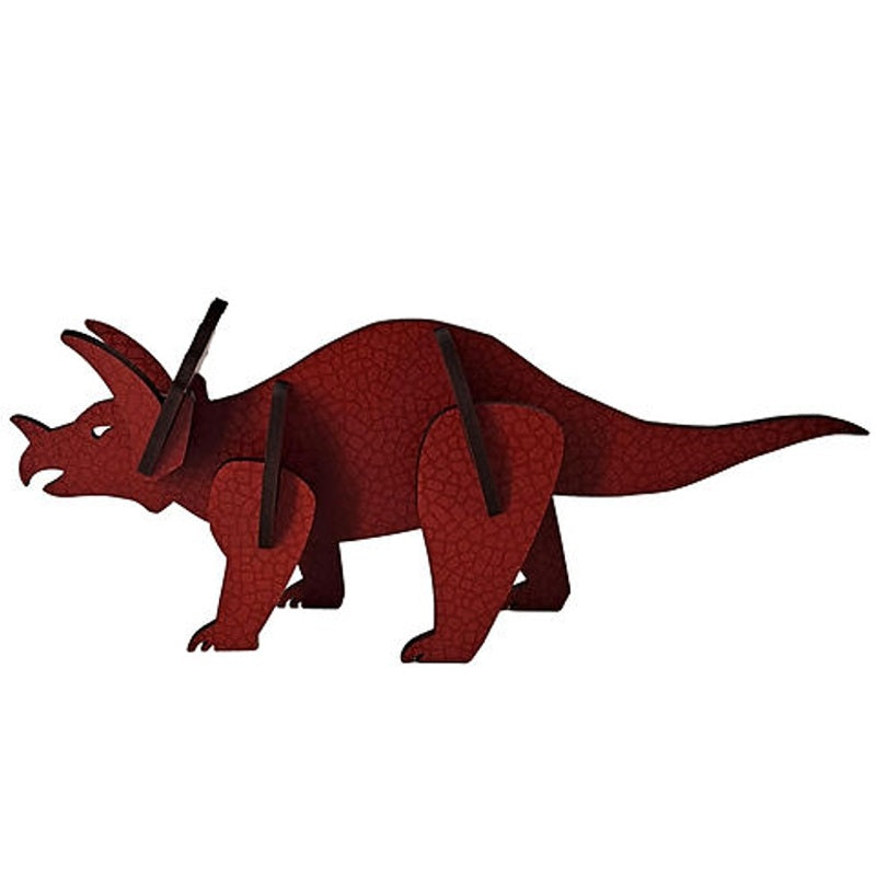 Triceratops Flatpack A5 Red