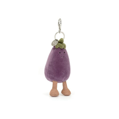 Vivacious Aubergine Bag Charm