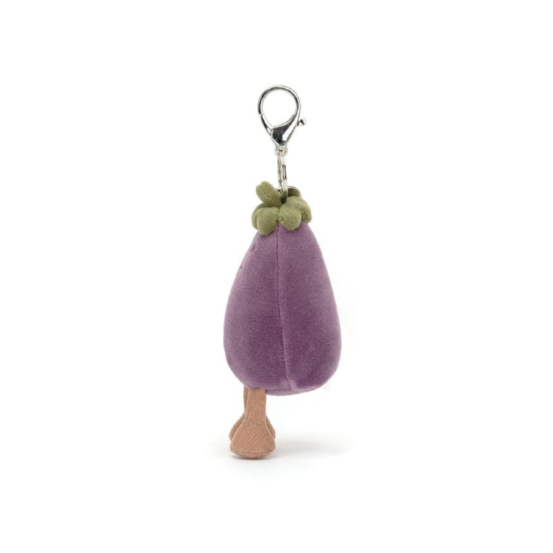 Vivacious Aubergine Bag Charm