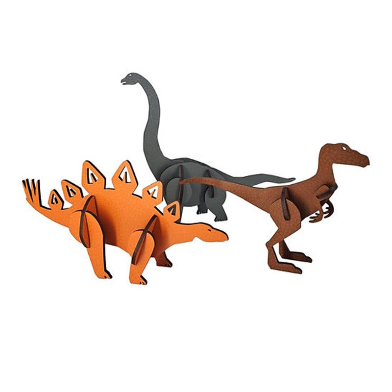 Velociraptor Flatpack A5 Brown