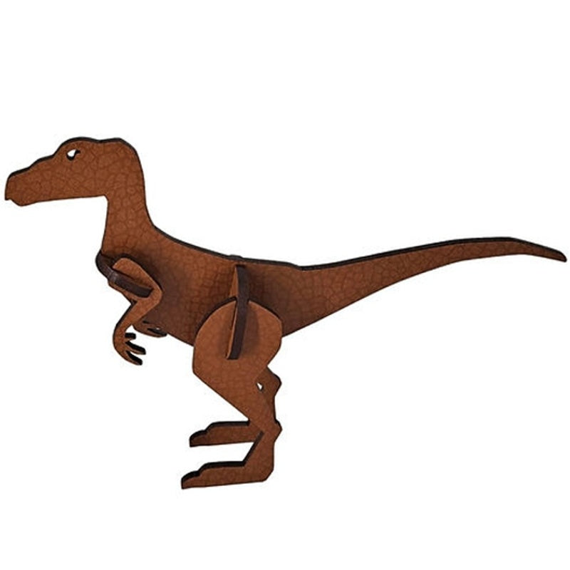 Velociraptor Flatpack A5 Brown