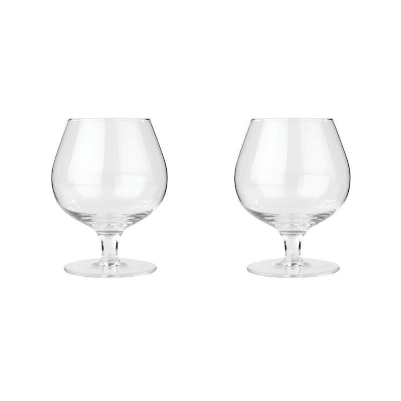 Wingback Brandy Glasses