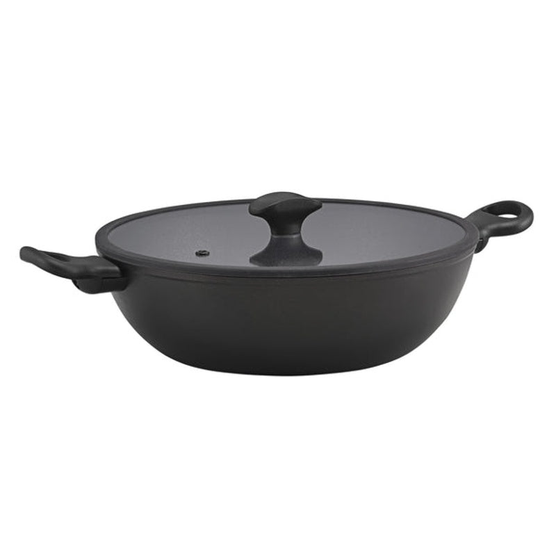 Per Domani Wok Nonstick Induction Covered 30cm