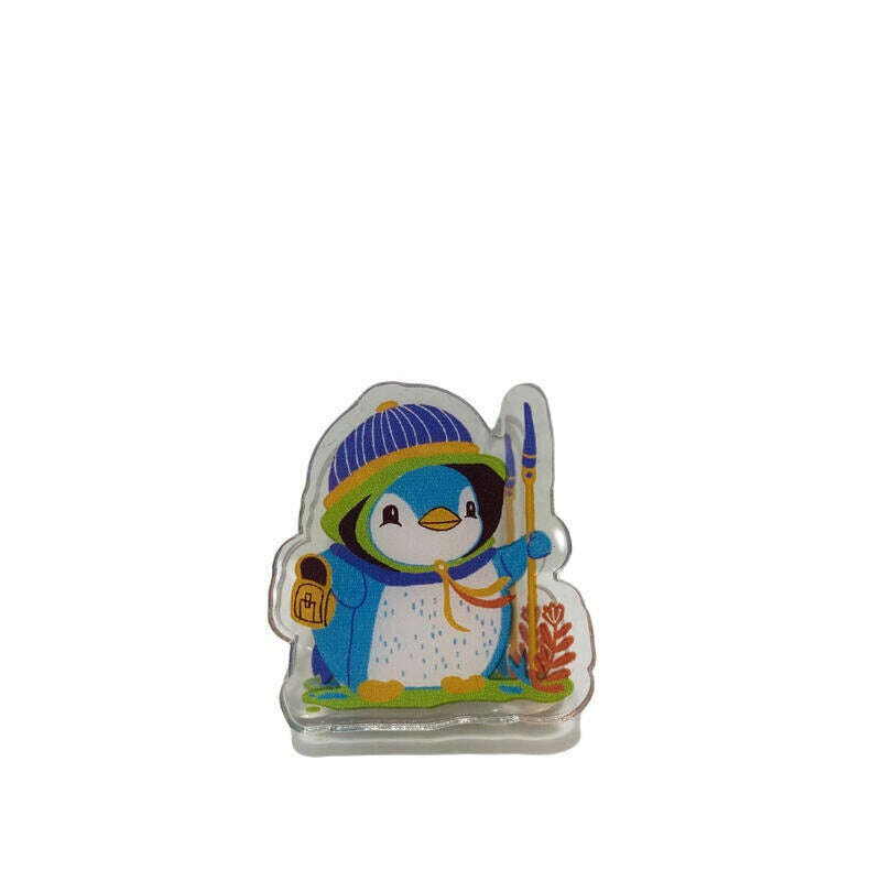 Acrylic Clip Penguin