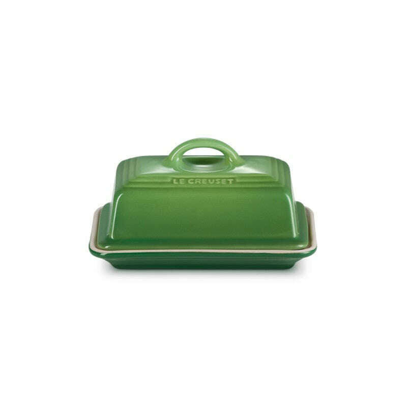 Butter Dish Bamboo Green