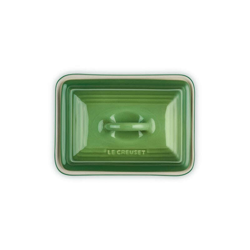 Butter Dish Bamboo Green