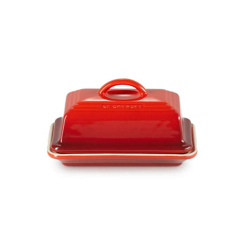 Butter Dish Cerise