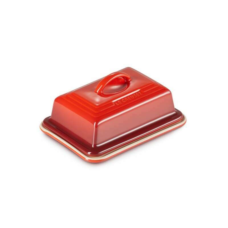 Butter Dish Cerise