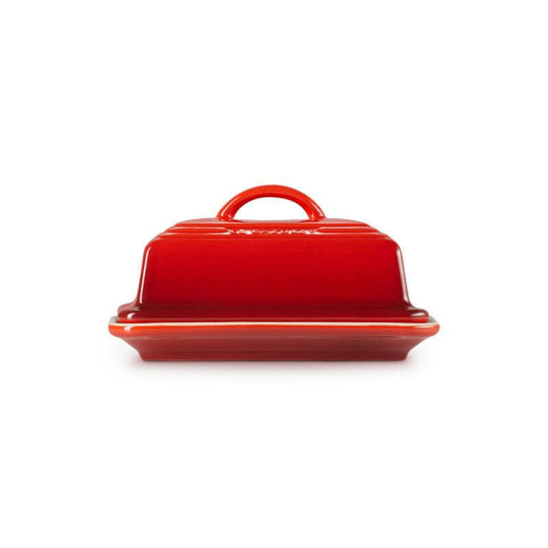 Butter Dish Cerise