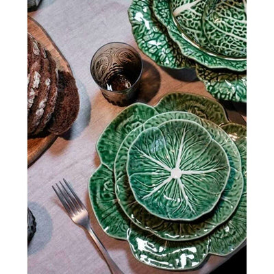 Cabbage Plate 19cm Natural