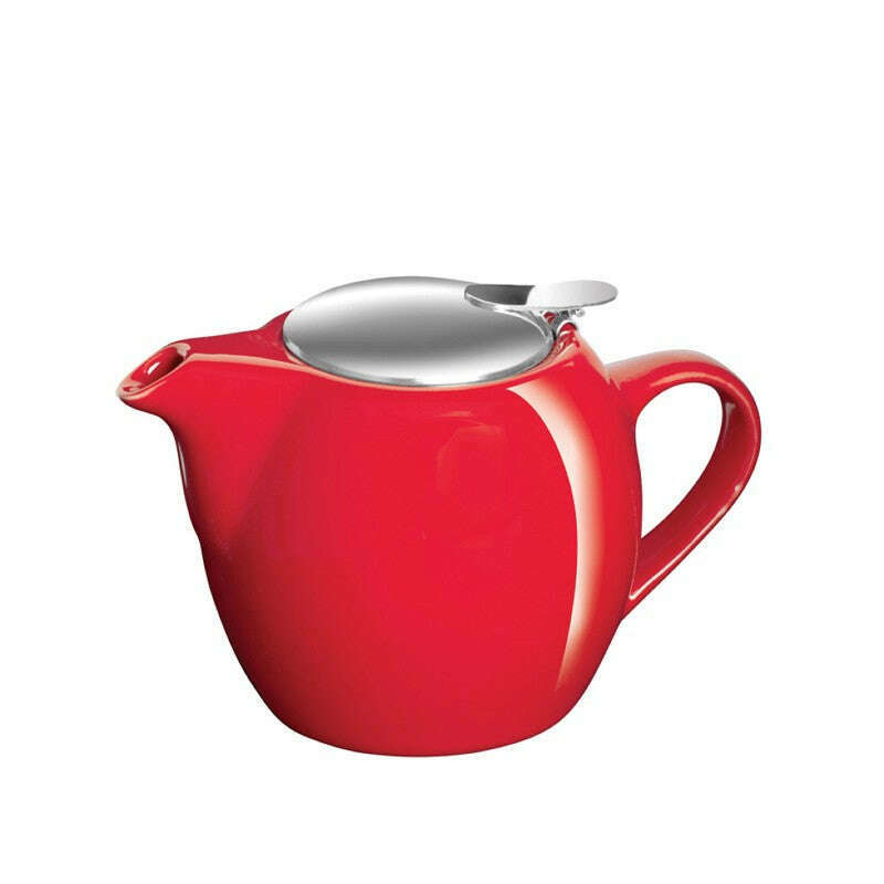 Camelia Teapot 500ml Fire Engine Red