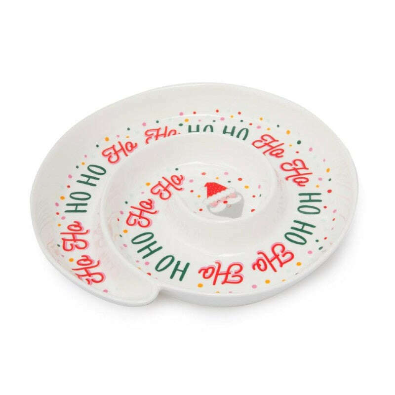 Christmas Cheer Swirl Platter