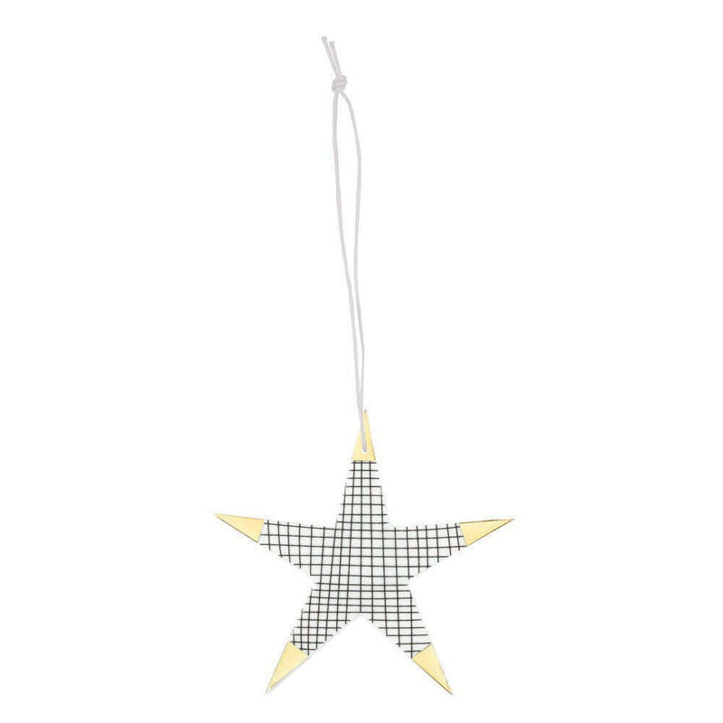 Christmas Decoration Star Gold Medium