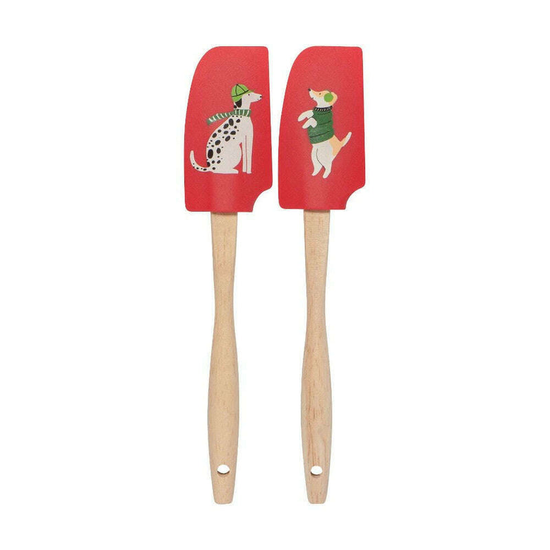 Christmas Mini Spatulas 2 Pack Yule Dogs