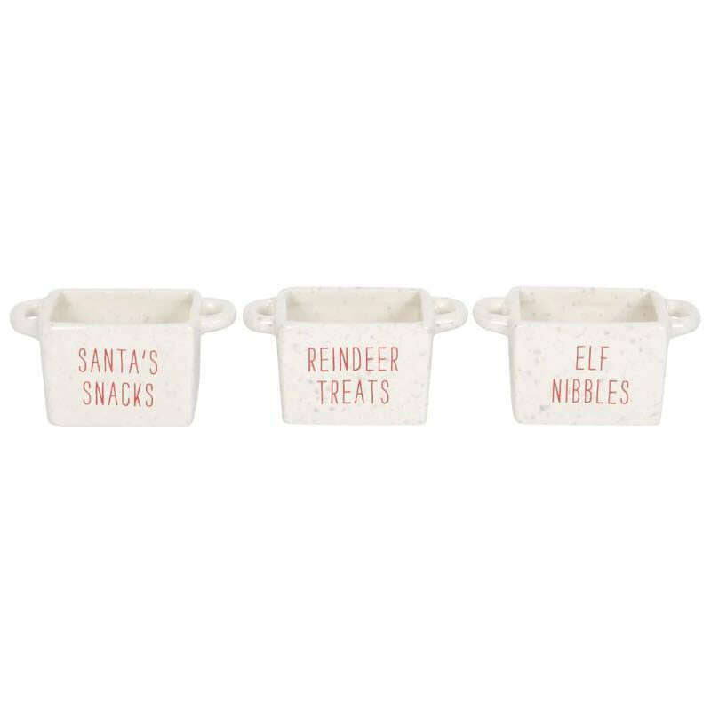 Christmas Snack Bowls Set of 3