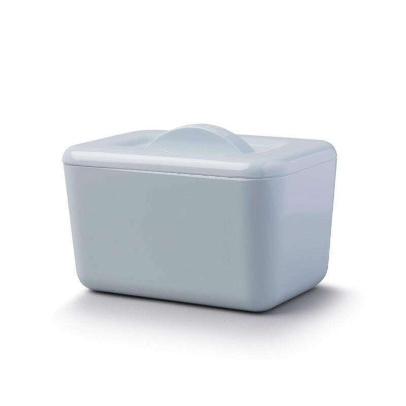 Classic Melamine Butter Dish Neutral