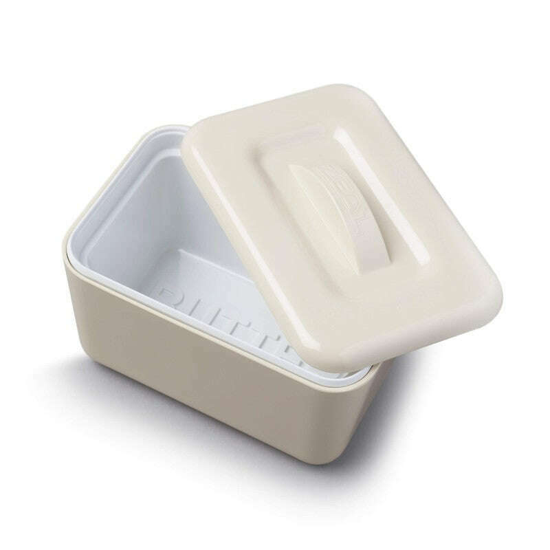 Classic Melamine Butter Dish Neutral