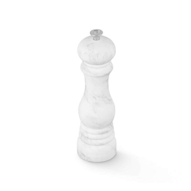 Classic Pepper Mill 21cm White Marble