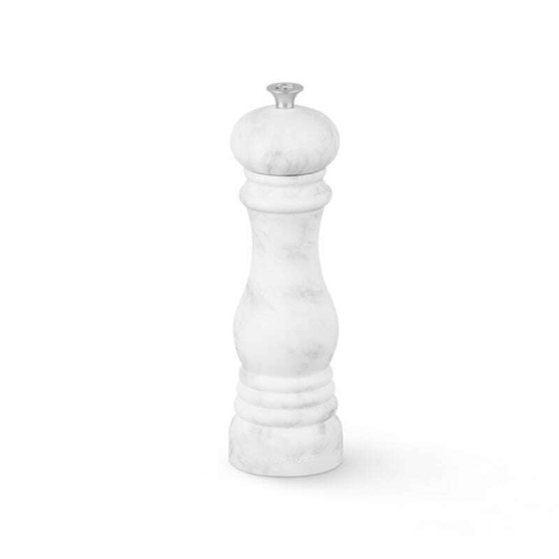 Classic Salt Mill 21cm Marble White