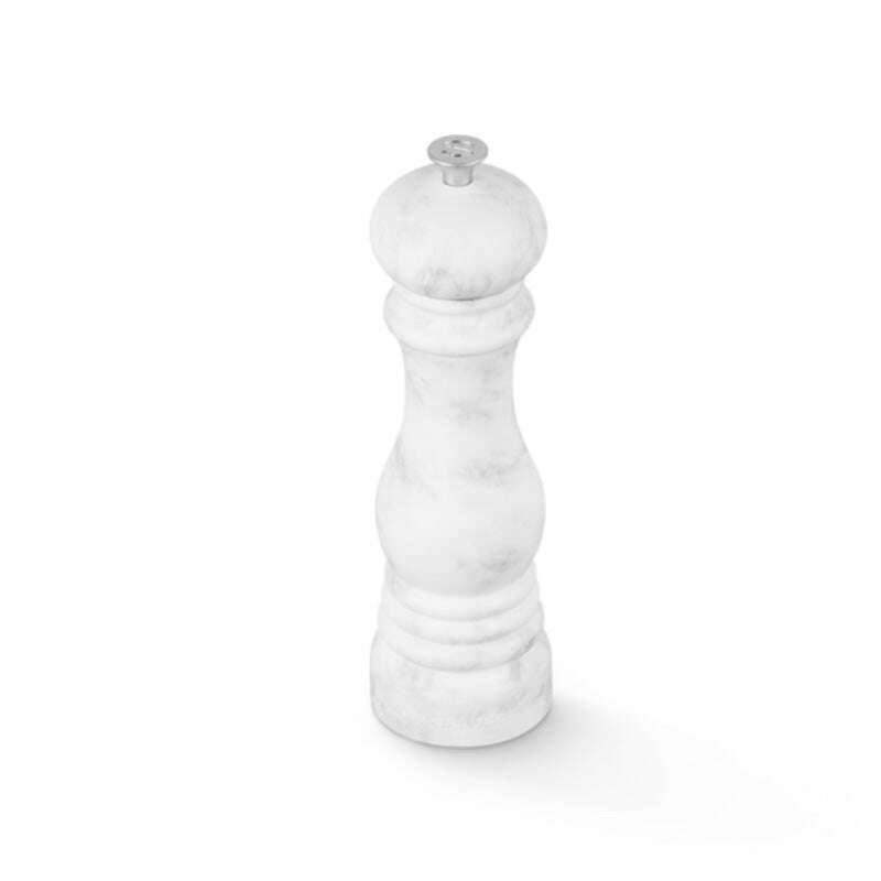 Classic Salt Mill 21cm Marble White