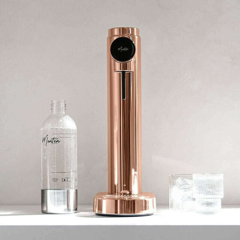 Copper Soda Maker + 1 Stainless Steel Bottle