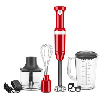 Cordless Variable Speed Hand Blender Empire Red