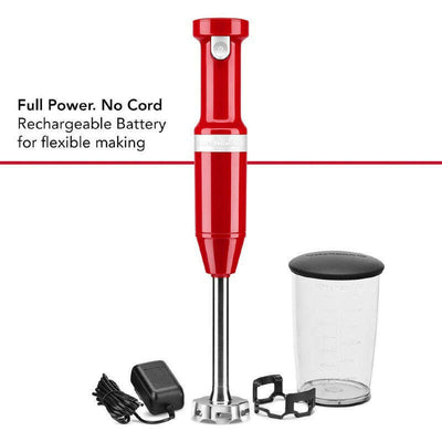 Cordless Variable Speed Hand Blender Empire Red