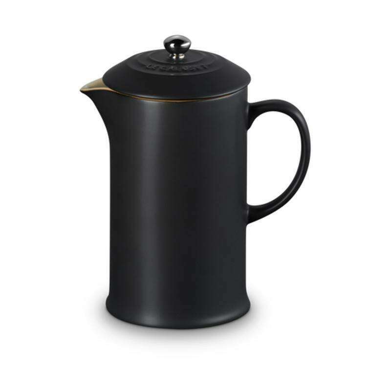 French Coffee Press Satin Black