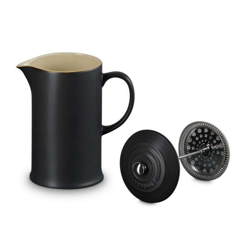 French Coffee Press Satin Black