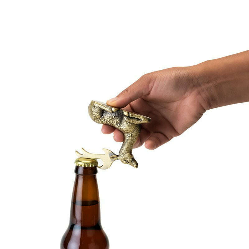 Gilded Deer Bottle Opener