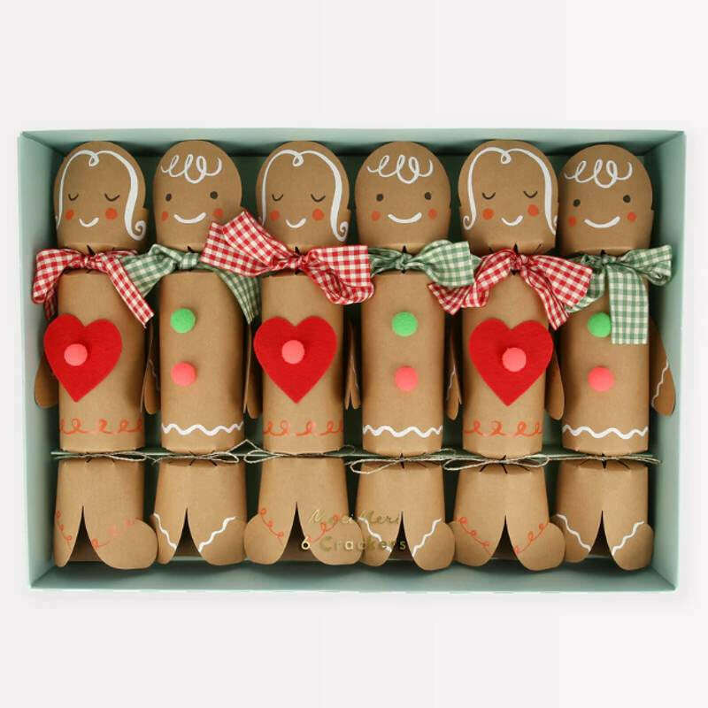 Gingerbread Christmas Crackers