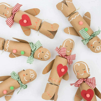 Gingerbread Christmas Crackers