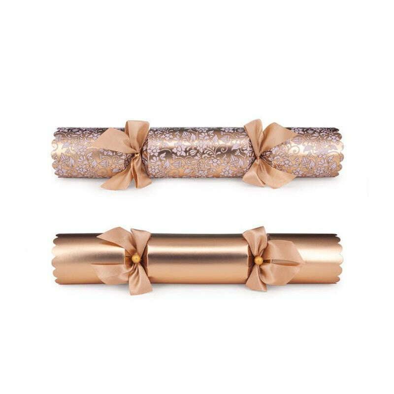 Golden Blossom Luxury Christmas Crackers 6 Pack