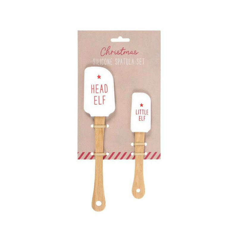 Head Elf Little Elf Spatula Set