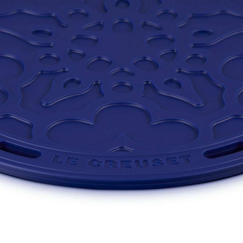 Heritage Silicone Trivet Azure Blue