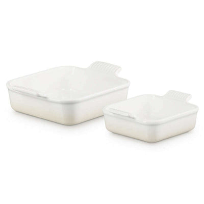 Heritage Square Dishes Set of 2