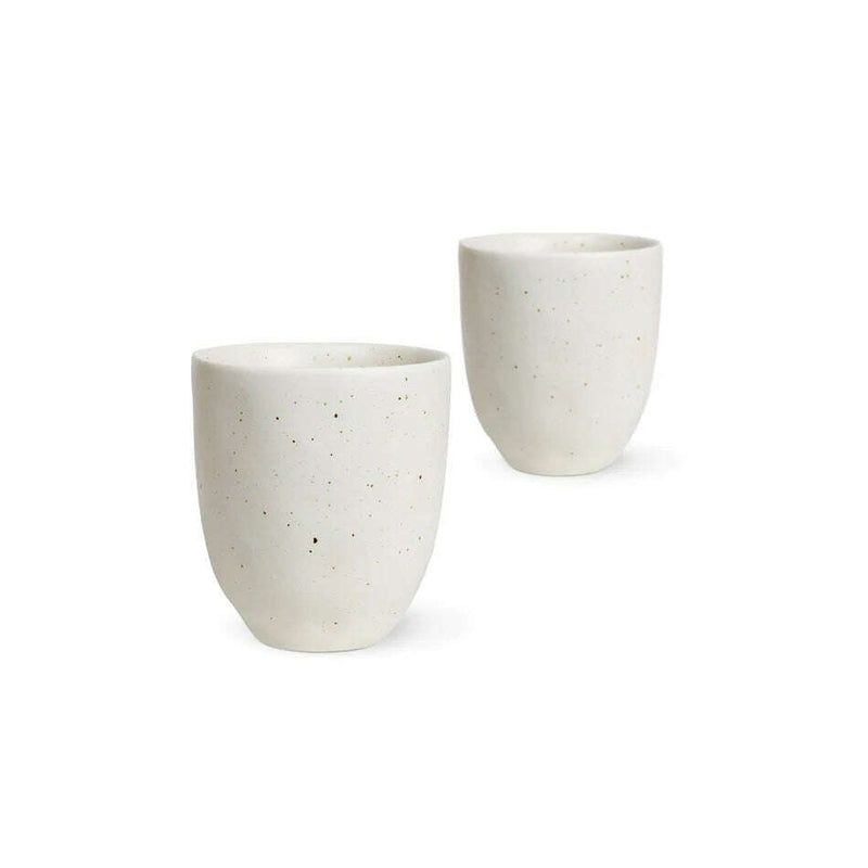 Latte Cups Set of 2 Natural Earth