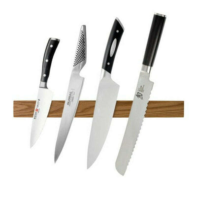 Magnetic Knife Rack Solid Oak